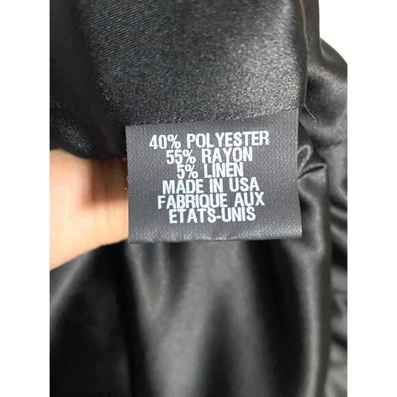 Jay Godfrey Little Black Mini Dress Womens 0 Strappy Exposed Zip Back Halter - Picture 8 of 9